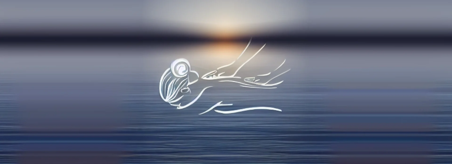 image stylisée massage de dos ambience zen