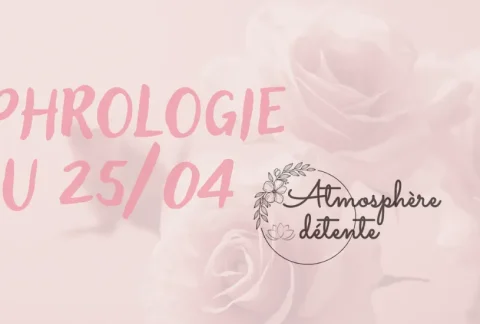 Sophrologie du 25/04 de 11h à 12h
